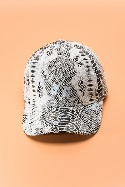 ANIMAL PRINT BASE BALL CAPS - Image 7