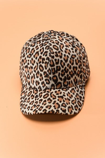 ANIMAL PRINT BASE BALL CAPS - Image 4