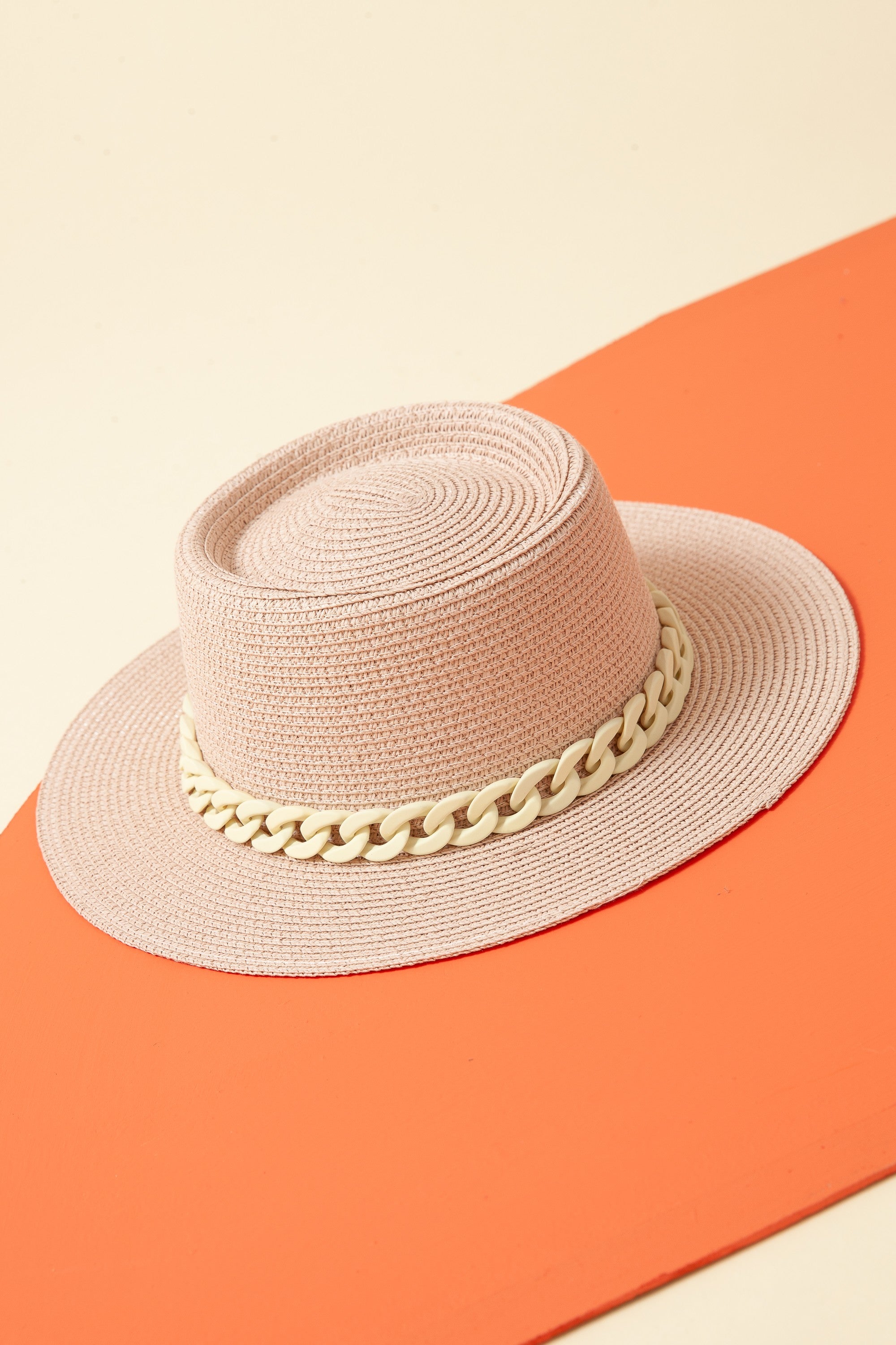 CLASSIC BOATER STRAW SUN HATS - Image 3