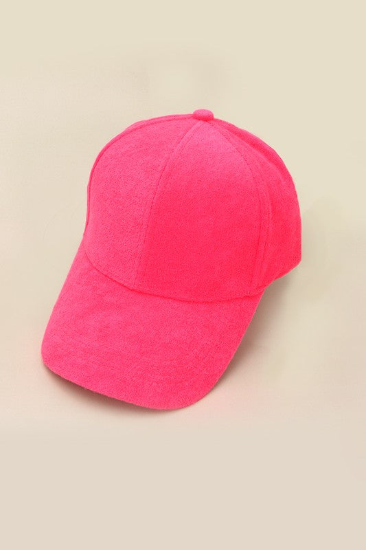 CLASSIC SOFT TERRY CLOTH BASEBALL CAP - Image 3