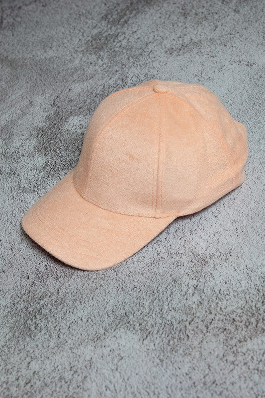 CLASSIC SOFT TERRY CLOTH BASEBALL CAP - Image 5