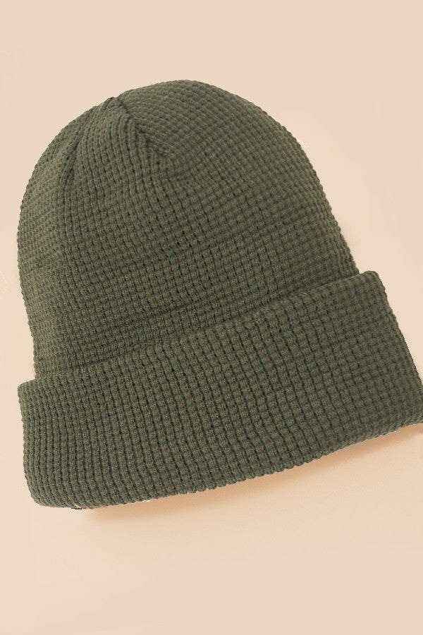 SOFT RIBBED KNIT BEANIES HAT - Image 3