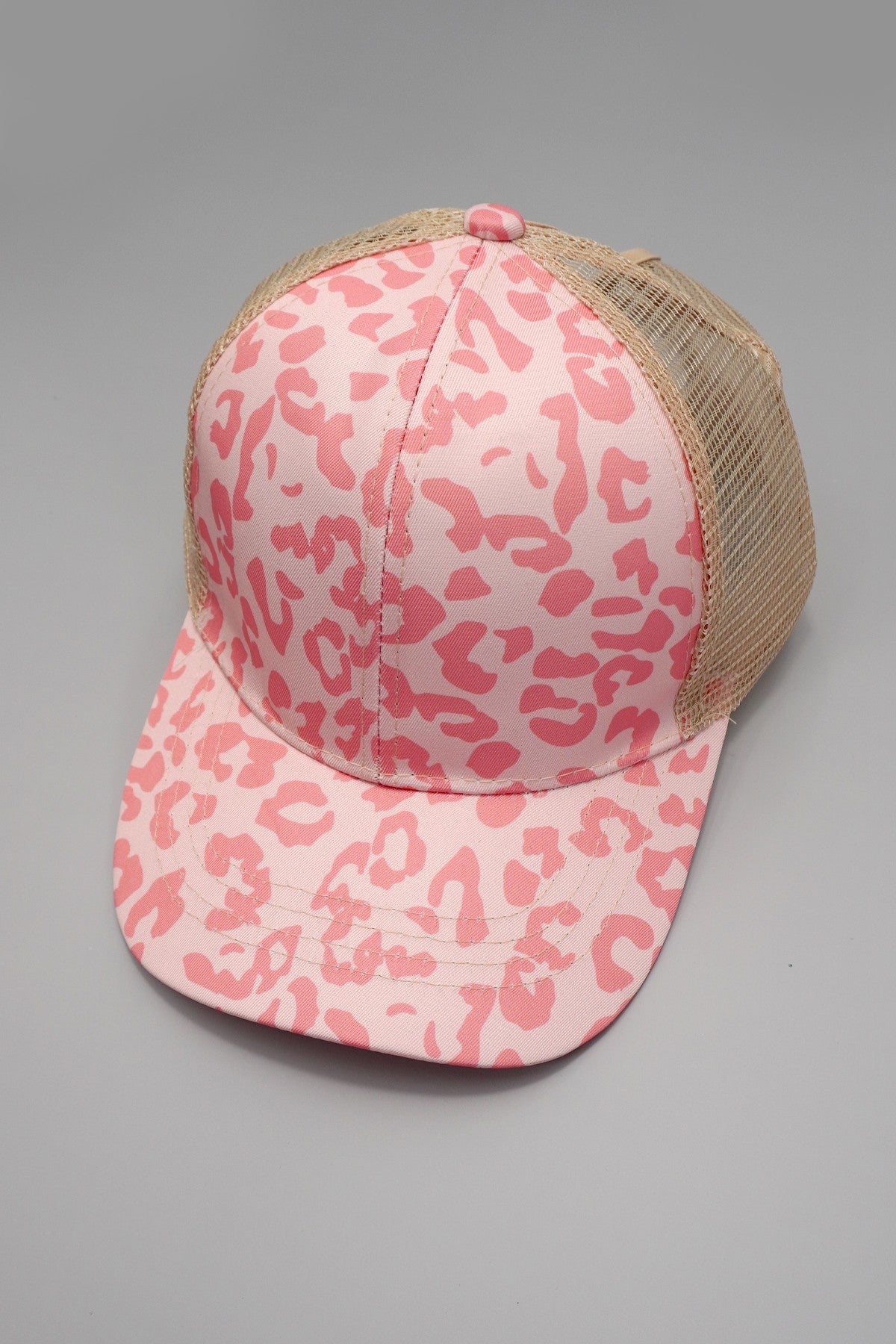 TRUCKER HAT LEOPARD ANIMAL FRONT MESH BACK CAP - Image 4