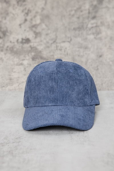 PLAIN CORDUROY BASEBALL CAP - Image 12