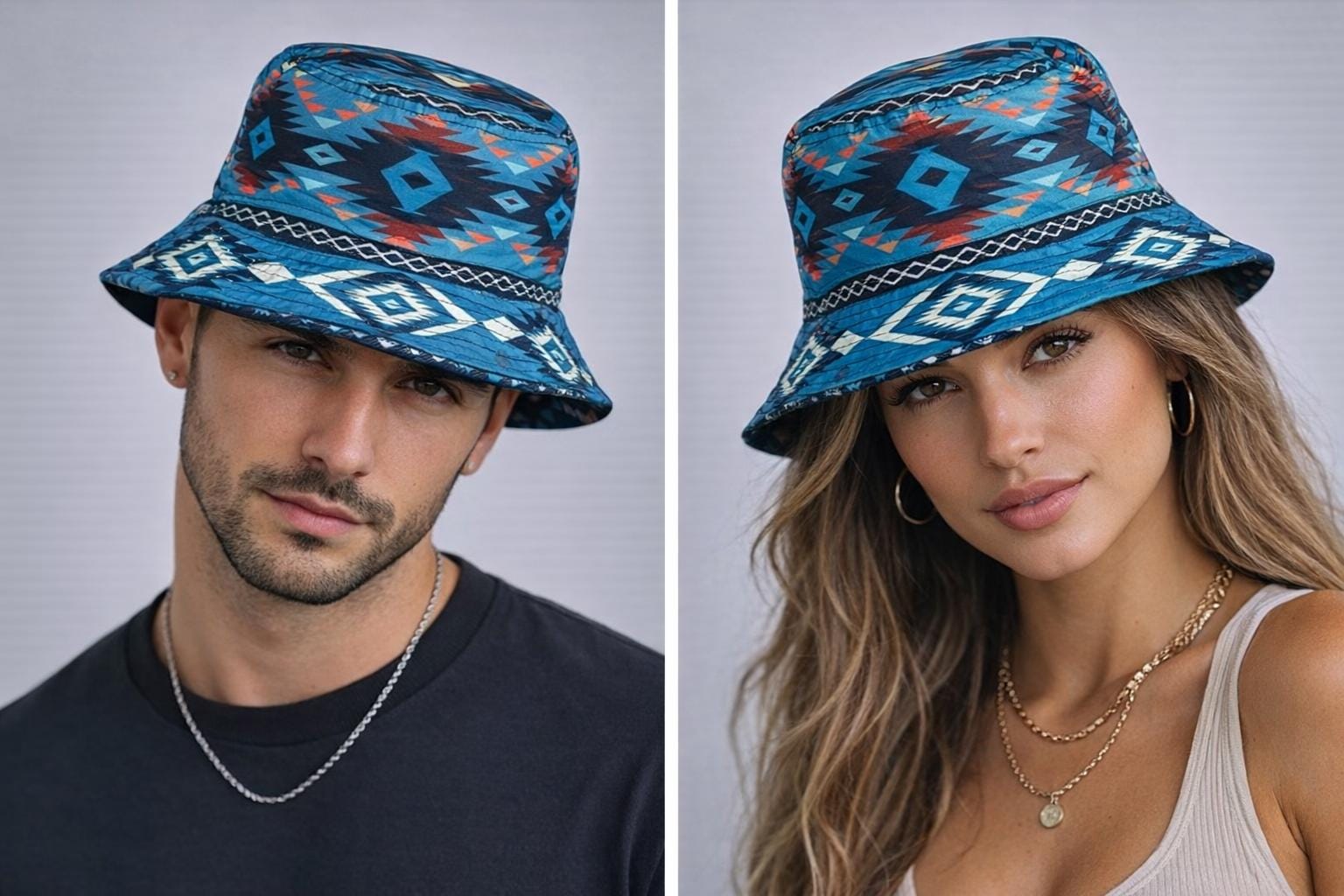 Native American Design Bucket Hat – Unisex - Image 2